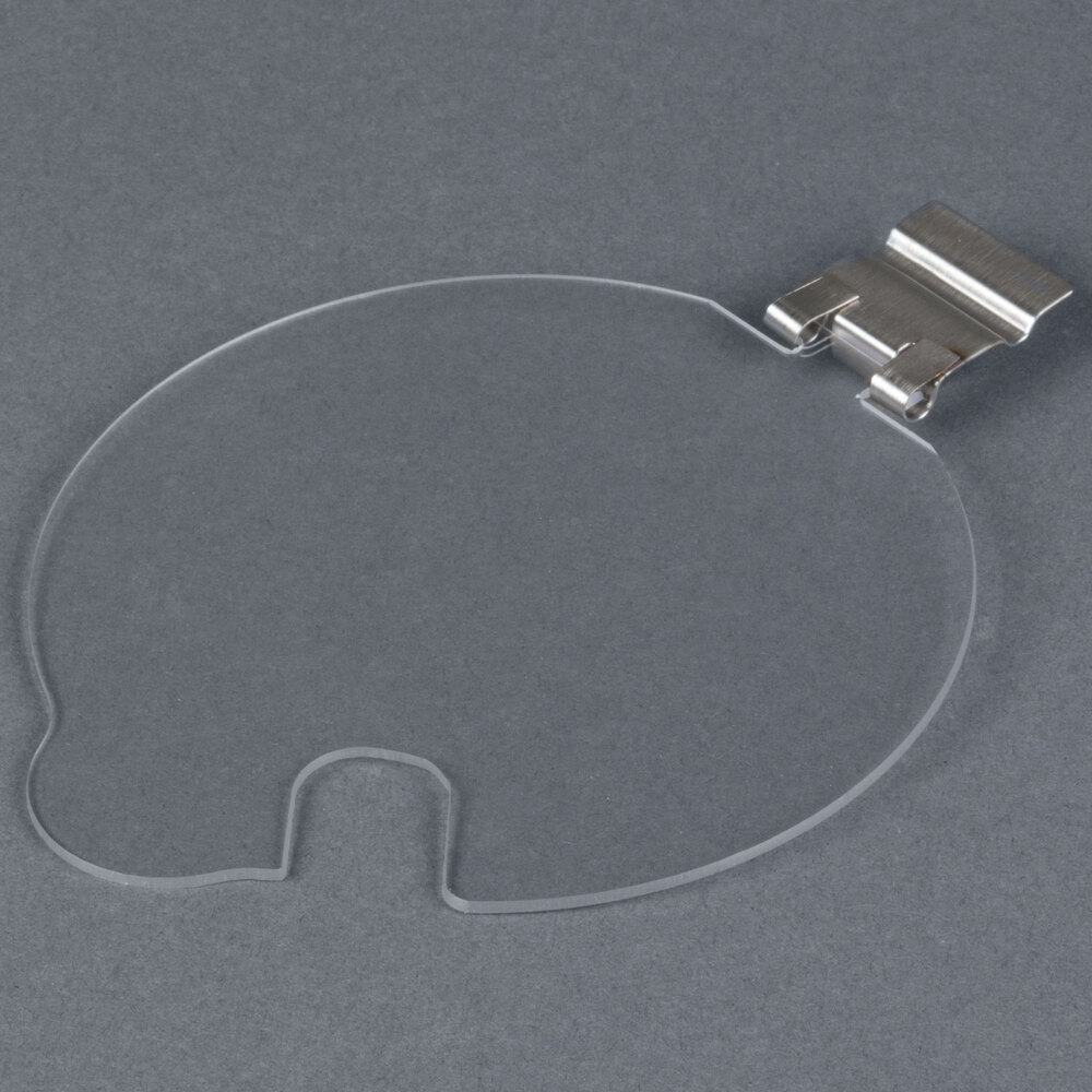 Cal-Mil 1950-16LIDN Notched Lid for 16 oz. Round Melamine Jar - 4"