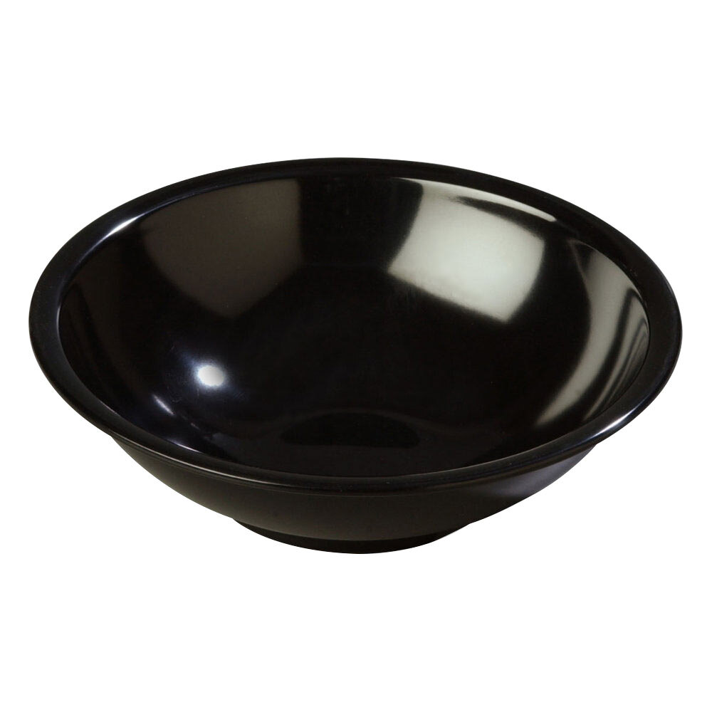 Carlisle 800B03 Black 27 oz. Salad Bowl - 48/Case