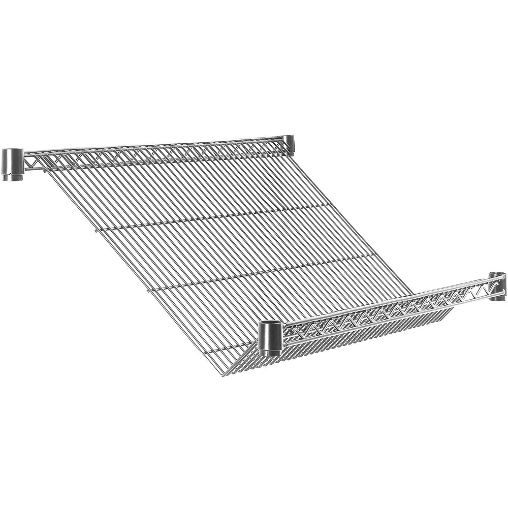 Metro Super Erecta 1848DNC 18" x 48" Merchandiser / Dispenser Slanted Shelf