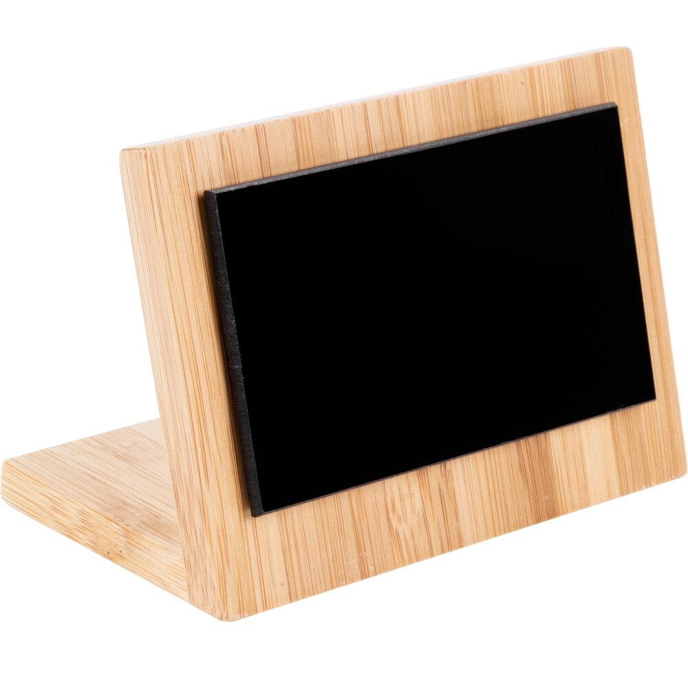 Cal-Mil 1103-23-60 Bamboo 3" x 2" Framed Write On Board