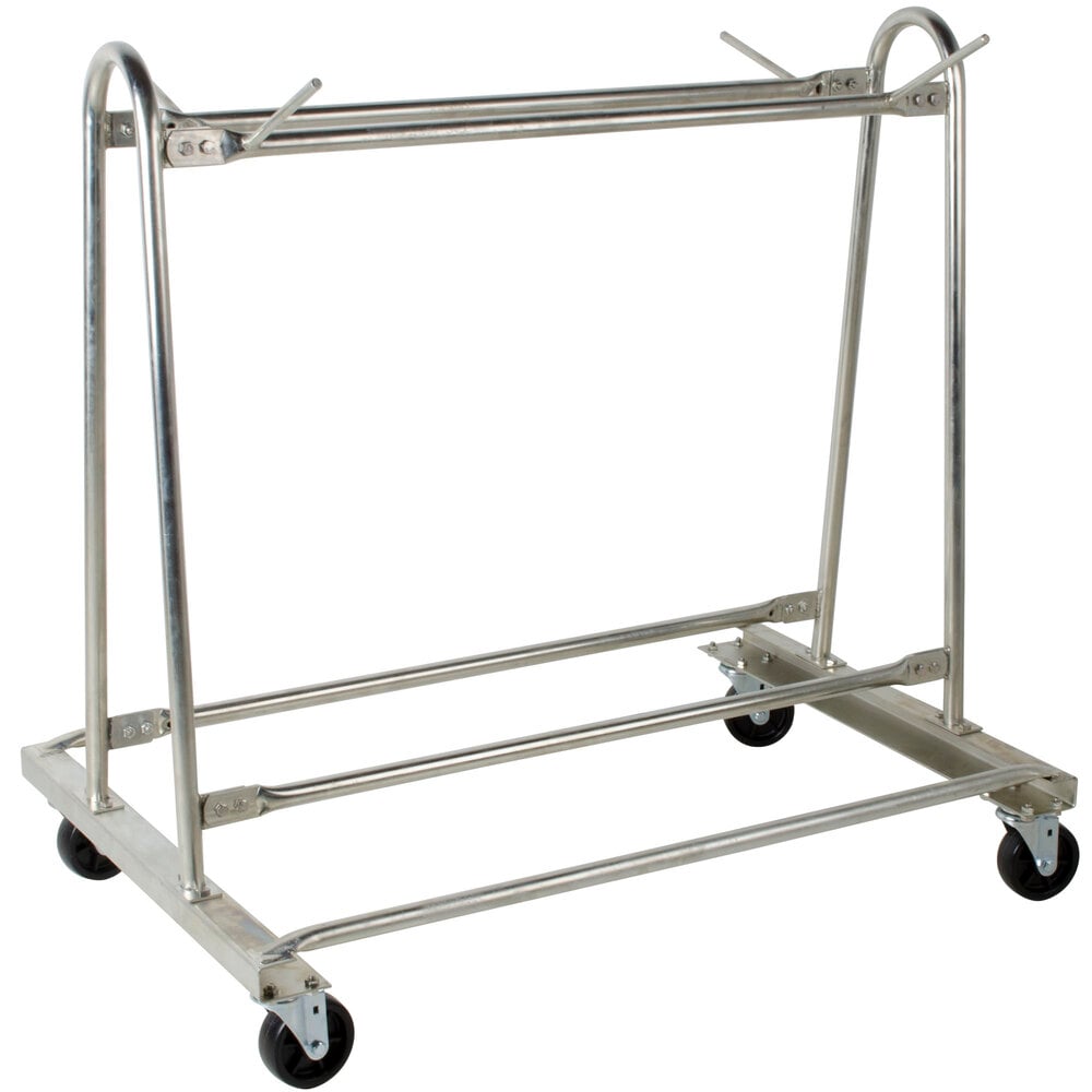 Cactus Mat 6477 Portamat Assembled Floor Mat Washing and Transport Cart - 10 Mat Capacity