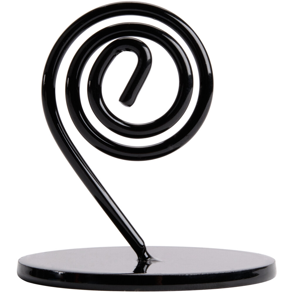 Cal-Mil 661-2-13 Iron Card Holder - 2" x 2" x 2"