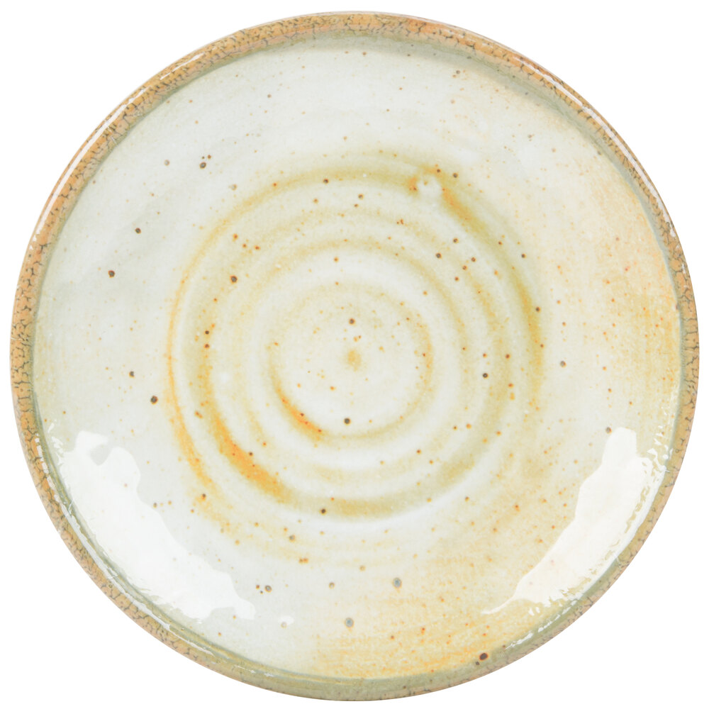 Carlisle GA5500270 Gathering 9" Adobe Round Melamine Salad Plate - 12/Case