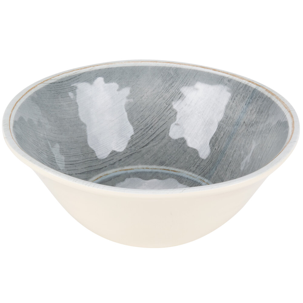 Carlisle 6401318 Grove 27 oz. Smoke Melamine Bowl - 12/Case