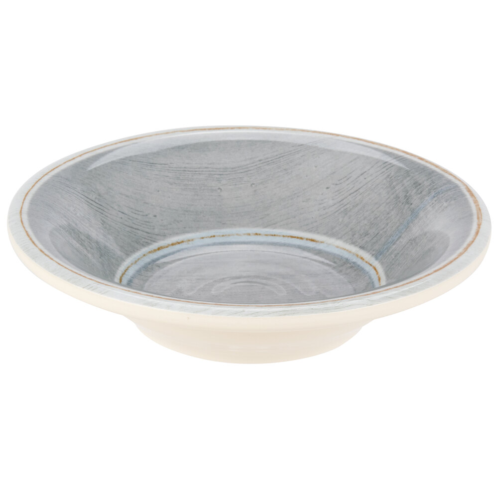 Carlisle 6401818 Grove 4.25 oz. Smoke Melamine Fruit Bowl - 48/Case