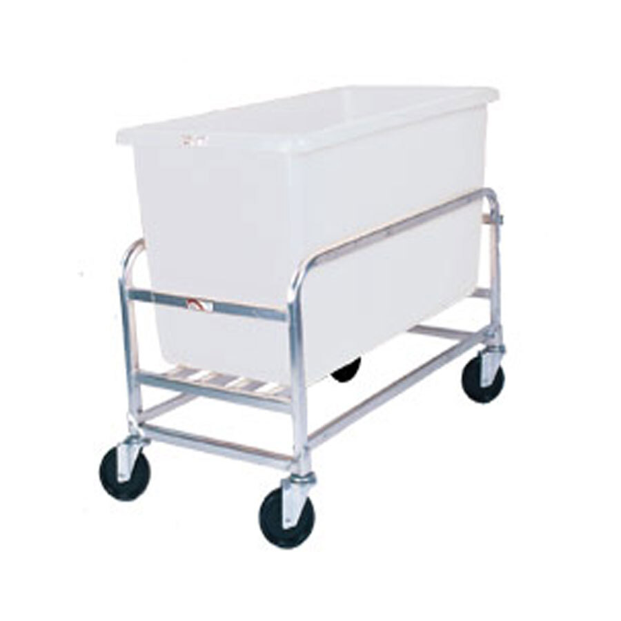 Winholt 30-8-SS/WH Stainless Steel Bulk Mover with 8 Bushel White Tub