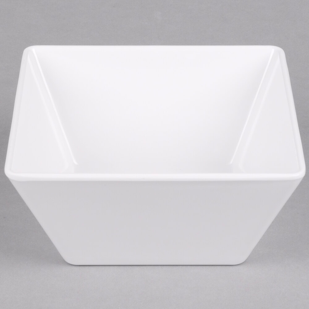 American Metalcraft MELSQ73 Endurance 58 oz. Square Melamine Serving Bowl