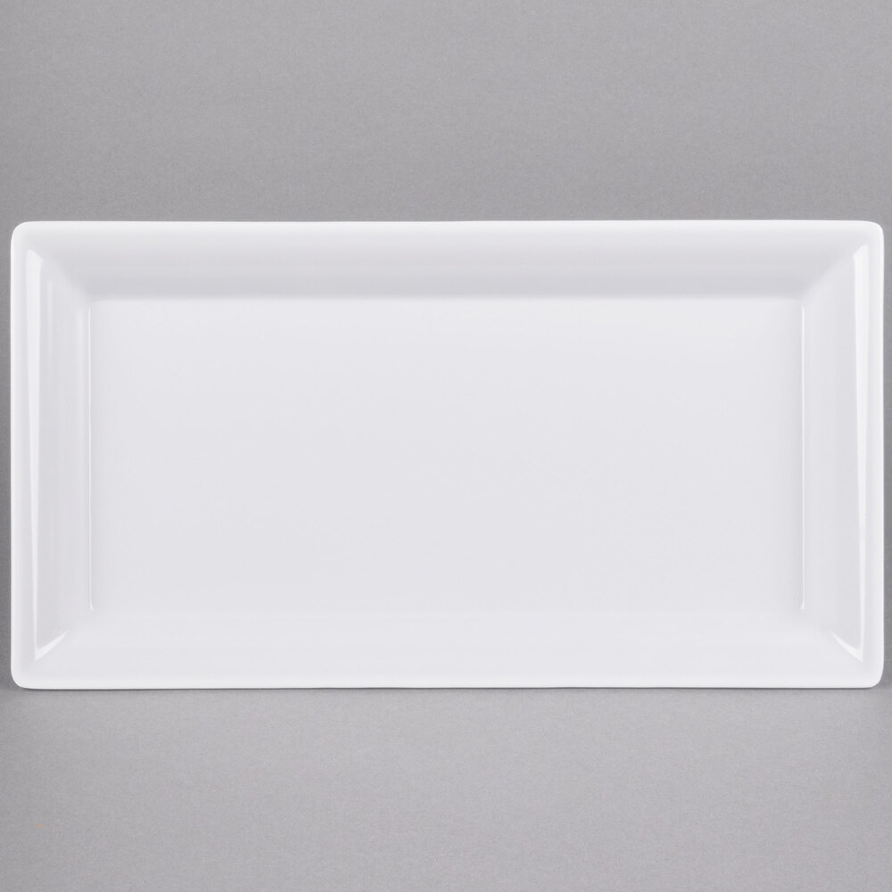 American Metalcraft MEL19 Endurance 14 1/2" x 7 1/2" Melamine Platter