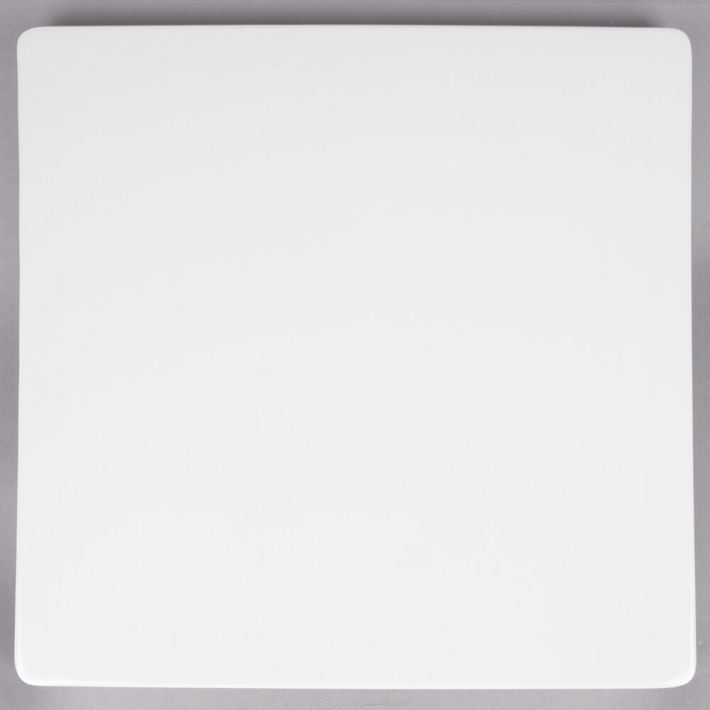 American Metalcraft MEL1414 Endurance 14 3/8" Square Flat Melamine Platter