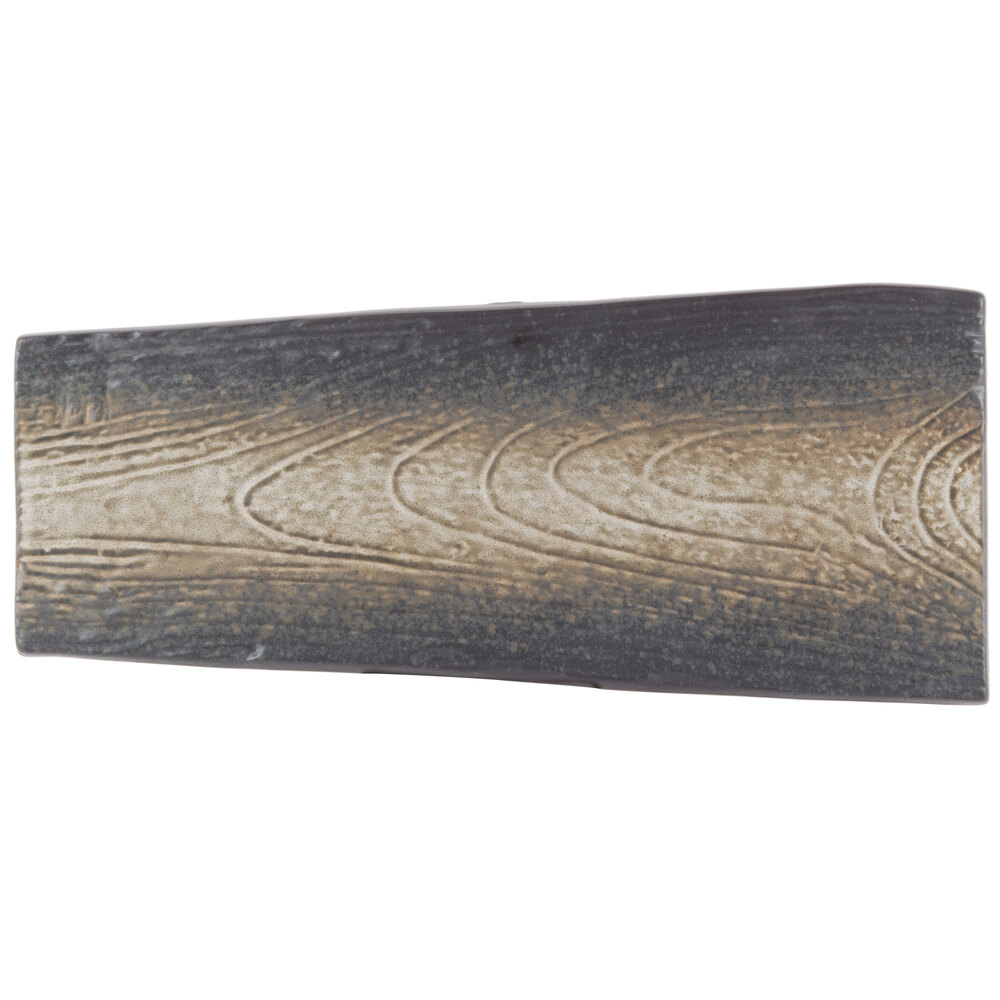 10 Strawberry Street NAG-14-6REC Whittier Nagoya 14" x 6" Rectangular Stoneware Slab - 4/Pack