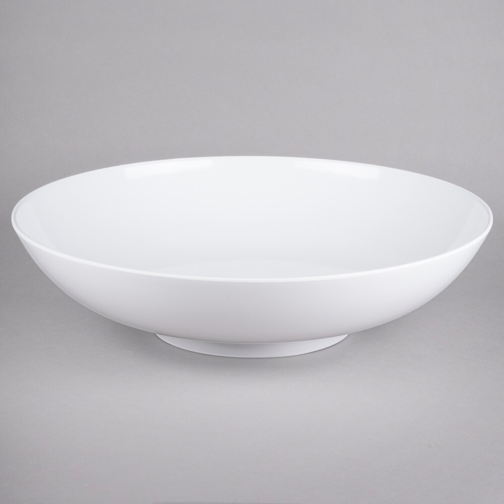 American Metalcraft MEL22 Endurance 25 qt. Mega Melamine Serving Bowl