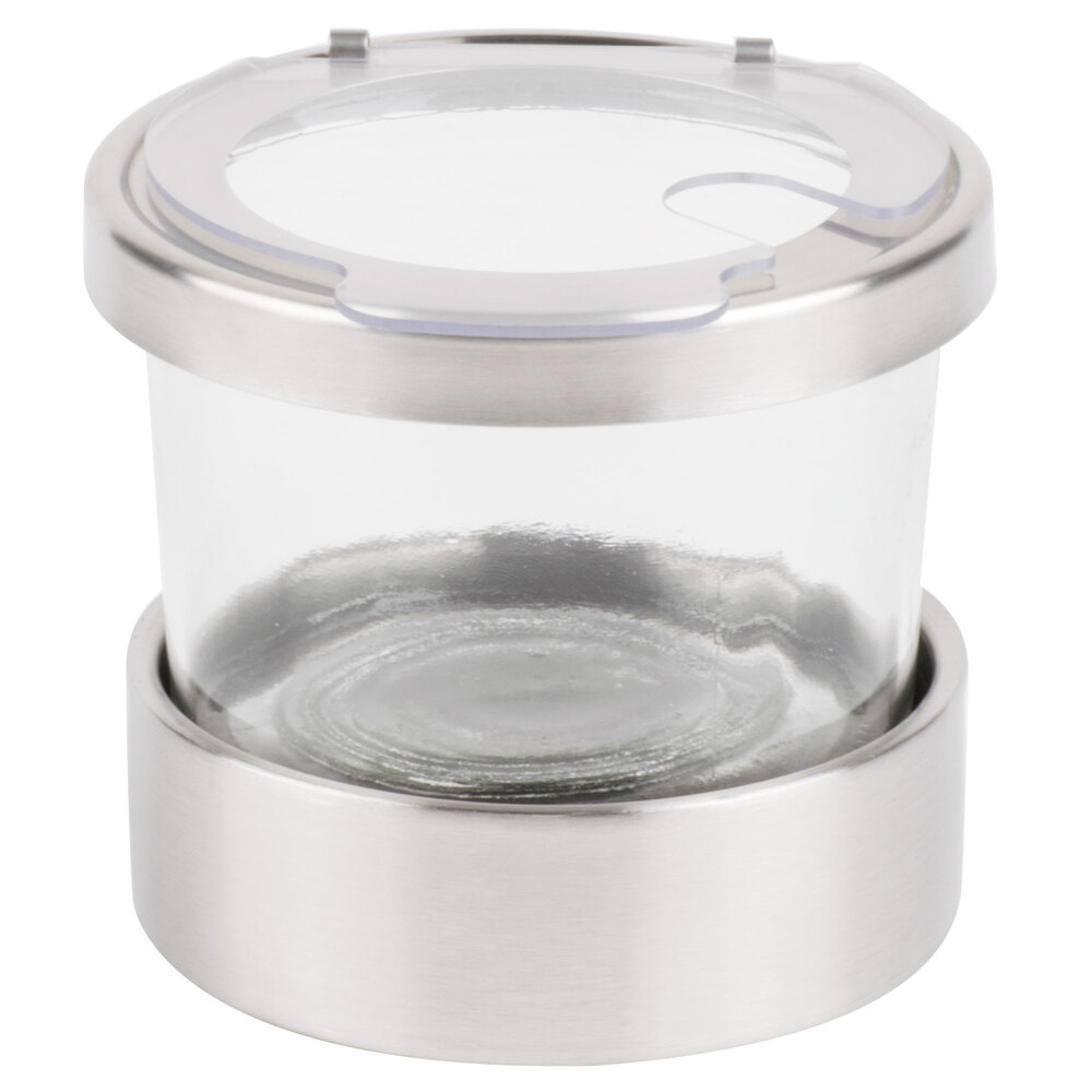 Cal-Mil 1851-4NL Mixology 16 oz. Luxe Jar with Notched Lid