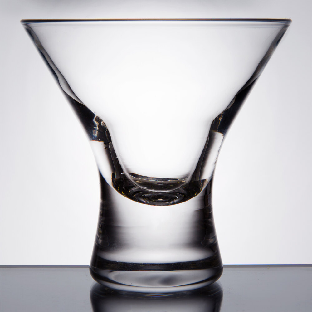 Anchor Hocking 90063 Perfect Portions 2.5 oz. Dessert Taster Glass - Mini Martini Glass - 36/Case