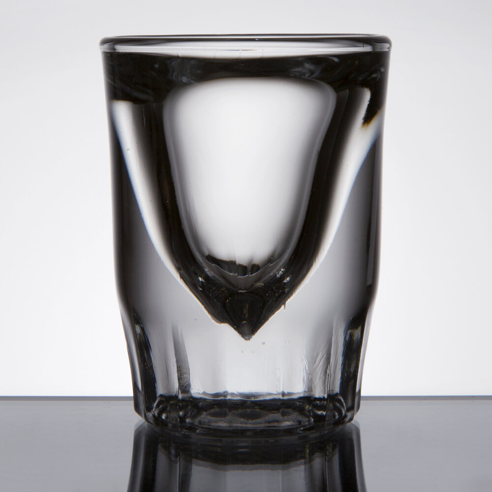 Anchor Hocking 5280VU 1.25 oz. Fluted Shot Glass - 12/Case