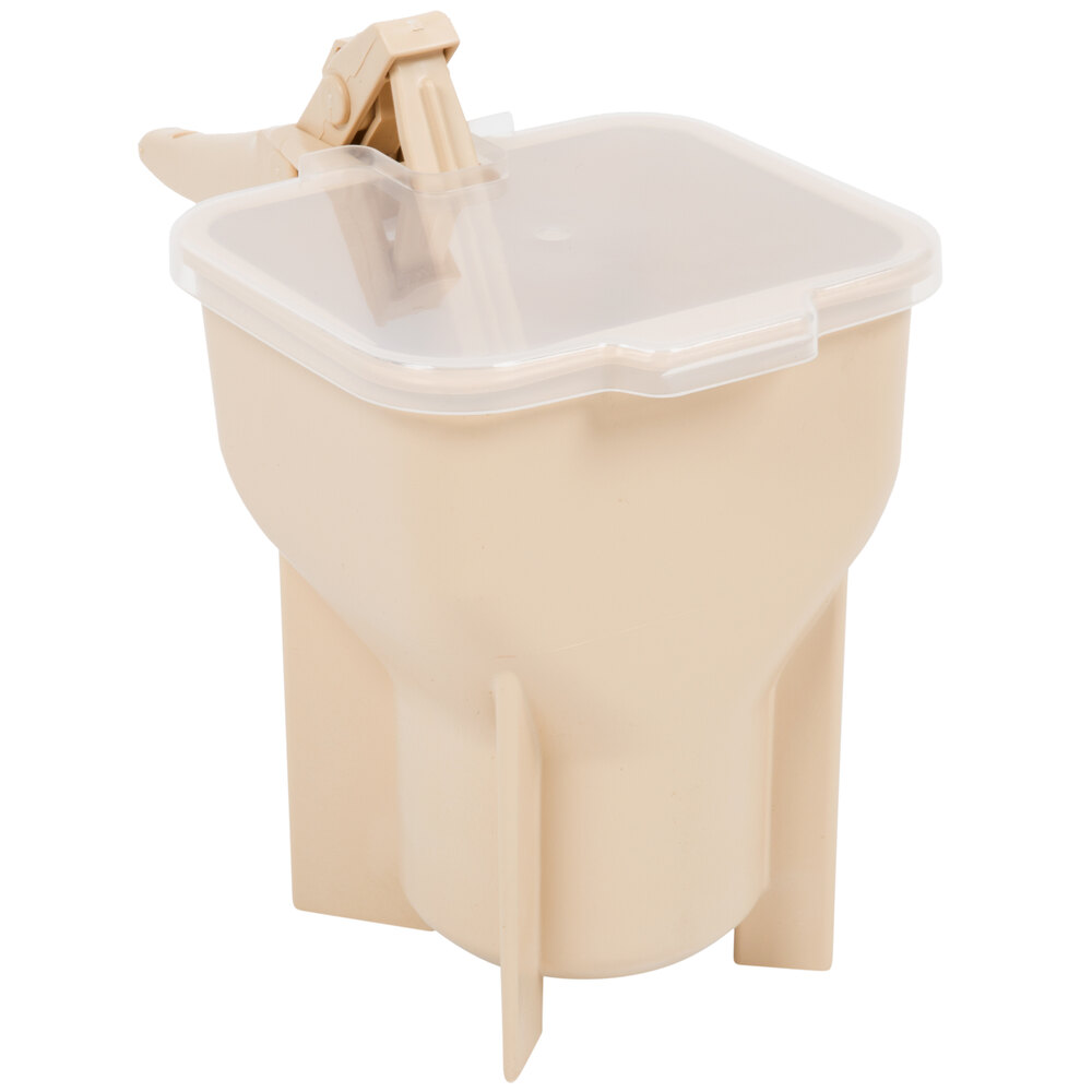 Vollrath 2803-18 Traex® Batter Boss 48 oz. Pancake / Waffle Batter Dispenser with Legs