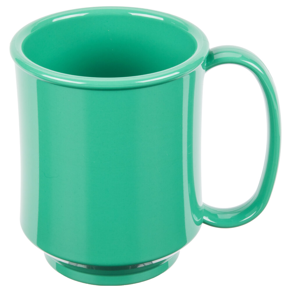 GET SN-104-FG Healthcare 8 oz. Rainforest Green Tritan™ Mug - 24/Case