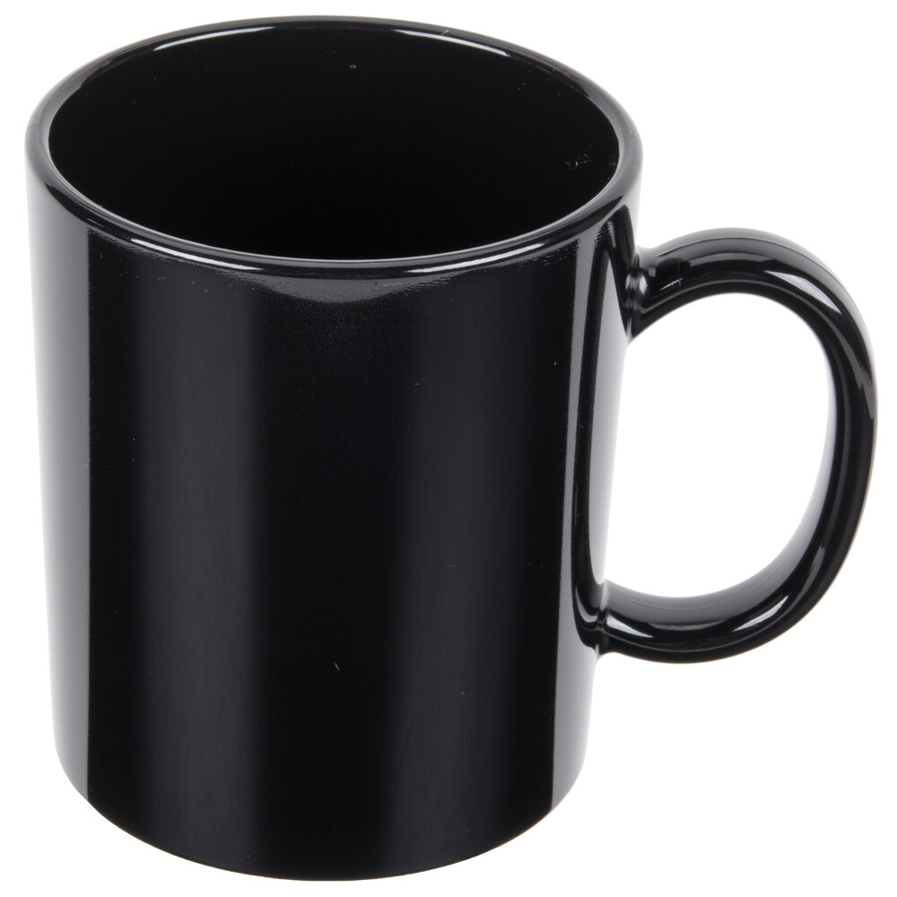 GET TM-1310-BK 8 oz. Black Tritan™ Mug - 24/Case