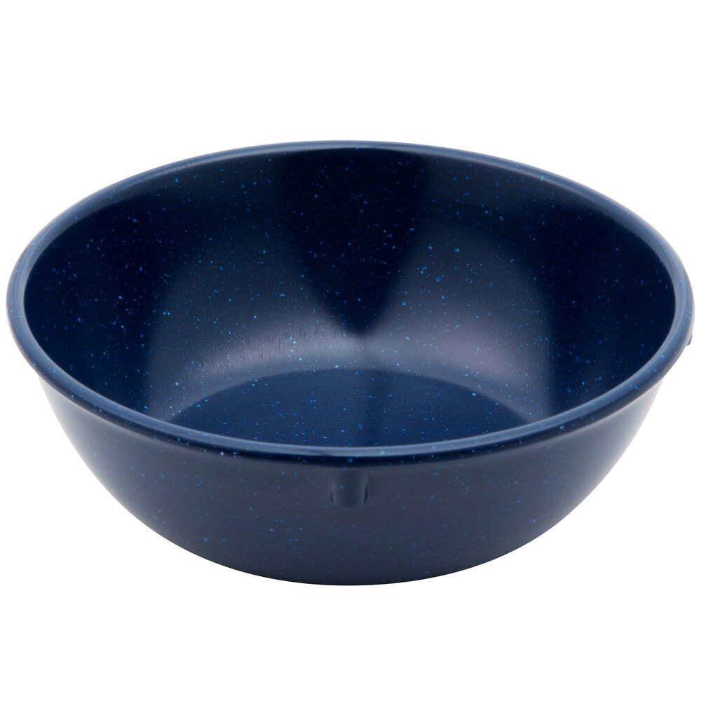 Carlisle 4352835 Dallas Ware 10 oz. Cafe Blue Nappie Bowl - 48/Case