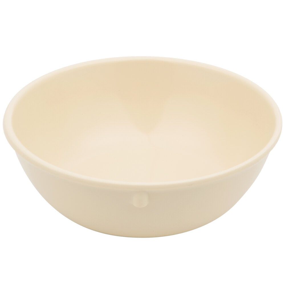Carlisle 4352825 Dallas Ware 10 oz. Tan Nappie Bowl - 48/Case