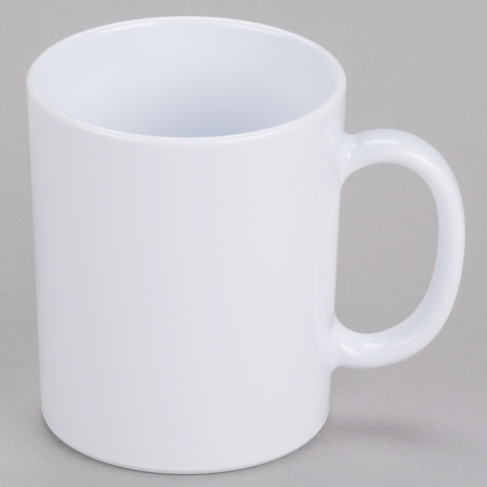 GET TM-1316-W 12 oz. White Tritan™ Mug - 24/Case
