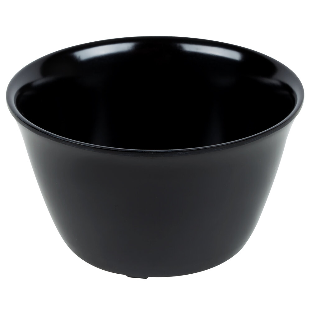 Carlisle 4354003 Dallas Ware 7.5 oz. Black Bouillon Cup - 24/Case
