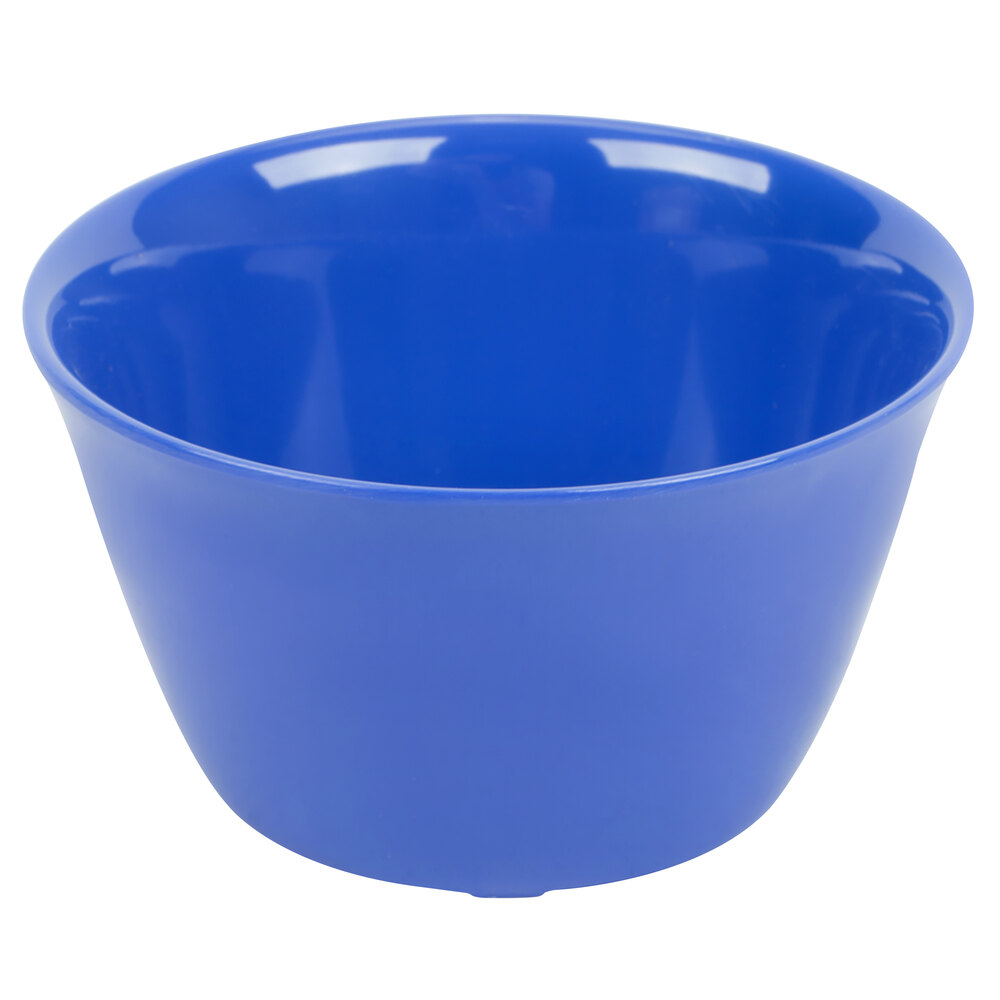 Carlisle 4354014 Dallas Ware 7.5 oz. Ocean Blue Bouillon Cup - 24/Case