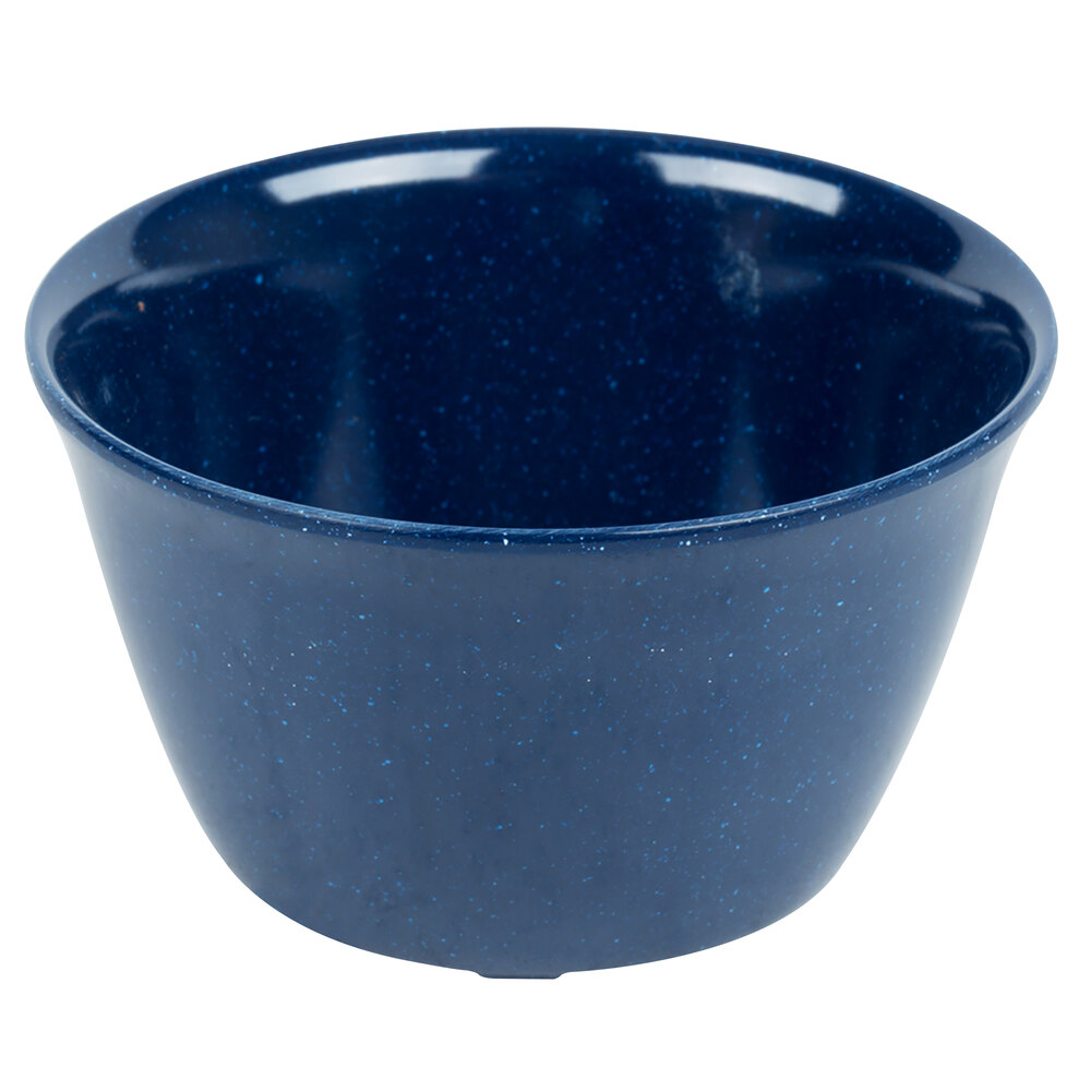 Carlisle 4354035 Dallas Ware 7.5 oz. Cafe Blue Bouillon Cup - 24/Case