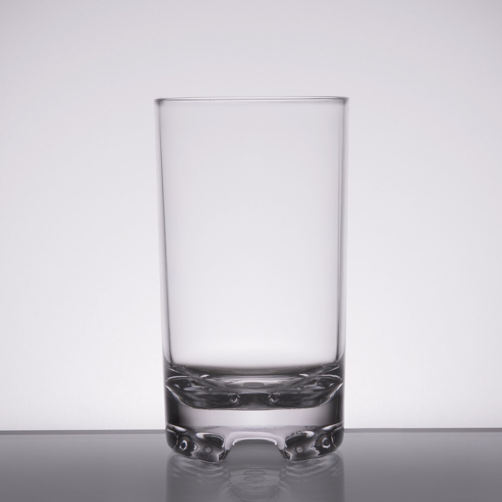 GET SW-1426-1-SAN-CL Roc N' Roll 14 oz. Customizable SAN Plastic Highball Glass - 24/Case
