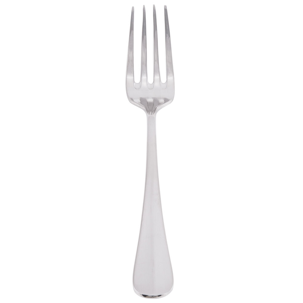 Libbey 100 030 Baguette II 7 1/4" 18/8 Stainless Steel Extra Heavy Weight Dessert Fork - 36/Case